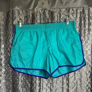 Blue and purple Victoria Secrets VSX Sport Running short size L